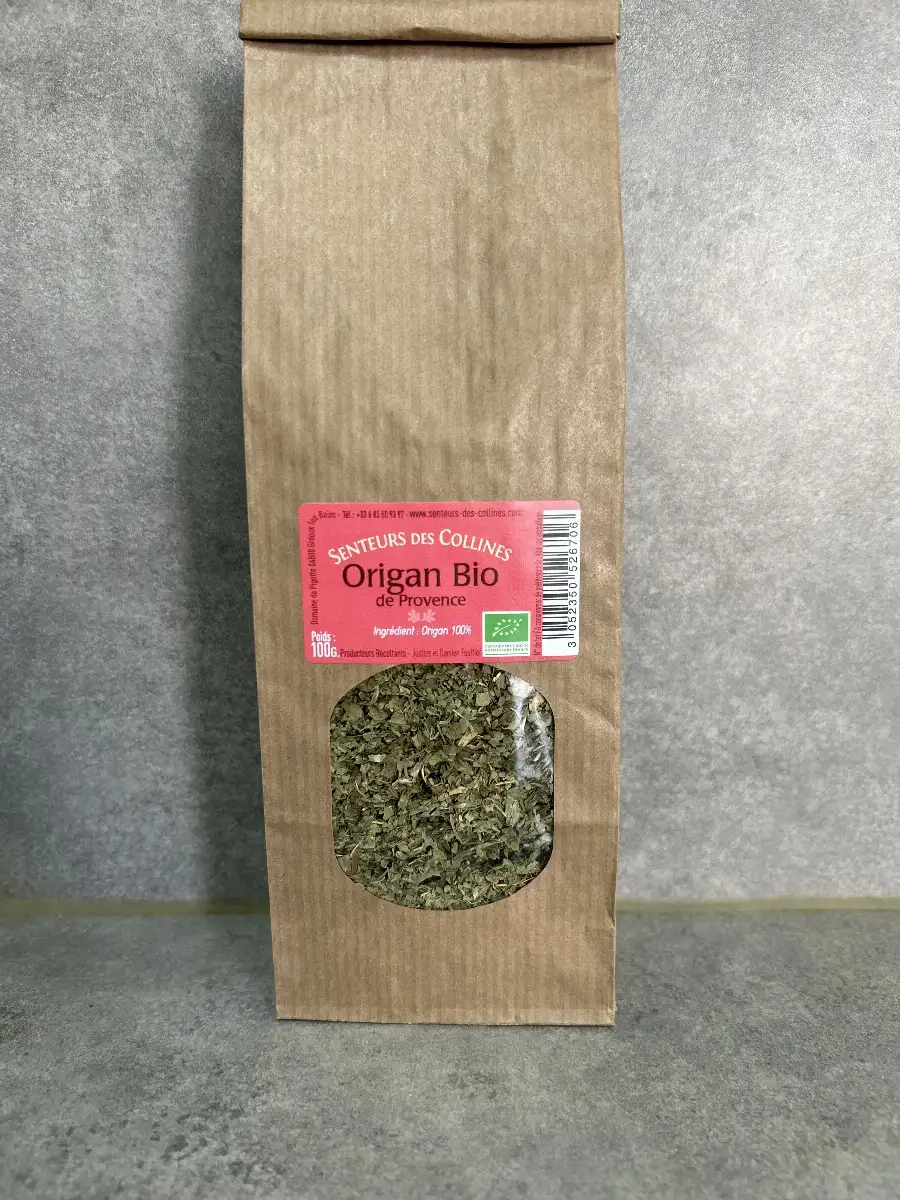 Sachet origan de Provence  bio 100 g