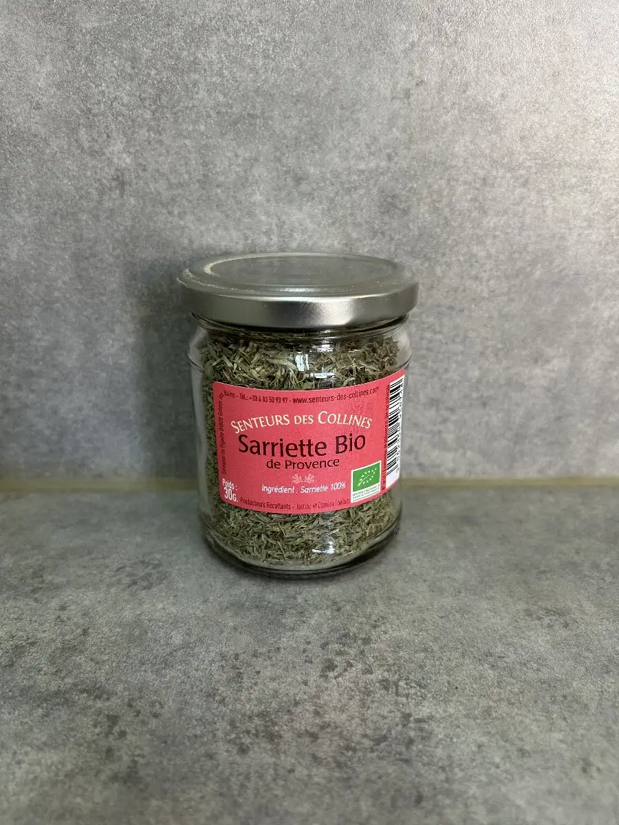 Bocal sarriette de Provence bio 30 g