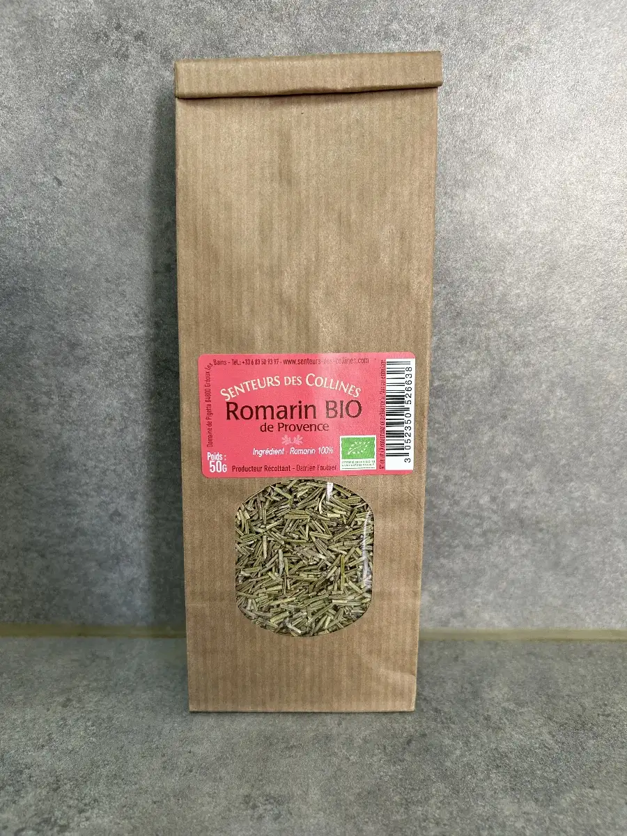Sachet romarin de Provence bio 50 g