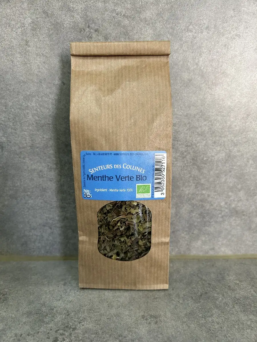 Sachet infusion menthe verte bio 30 g